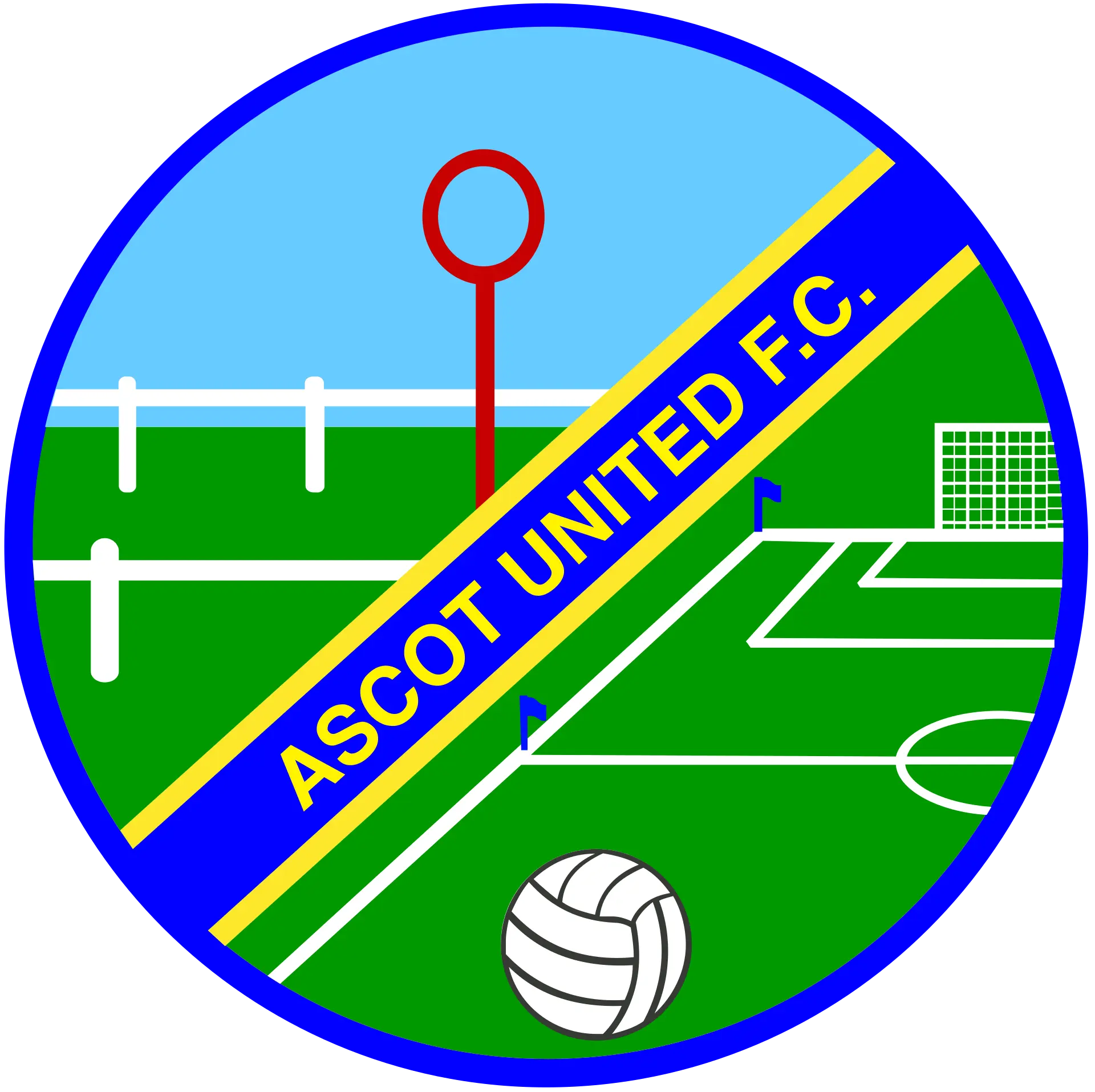Ascot United FC logo